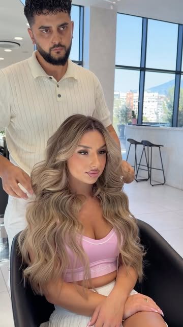 Balayage bronde me kaçurrela